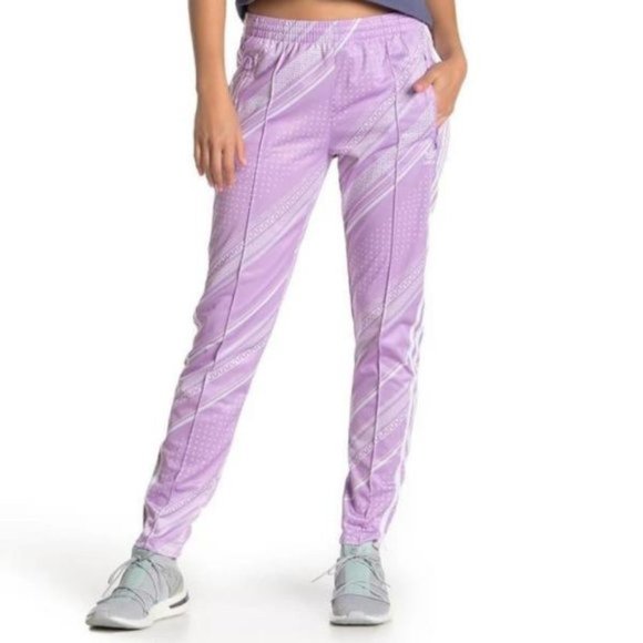Adidas Originals Women's Purple Glow Comfy Superstar Track Pants DV2581 - Picture 2 of 4